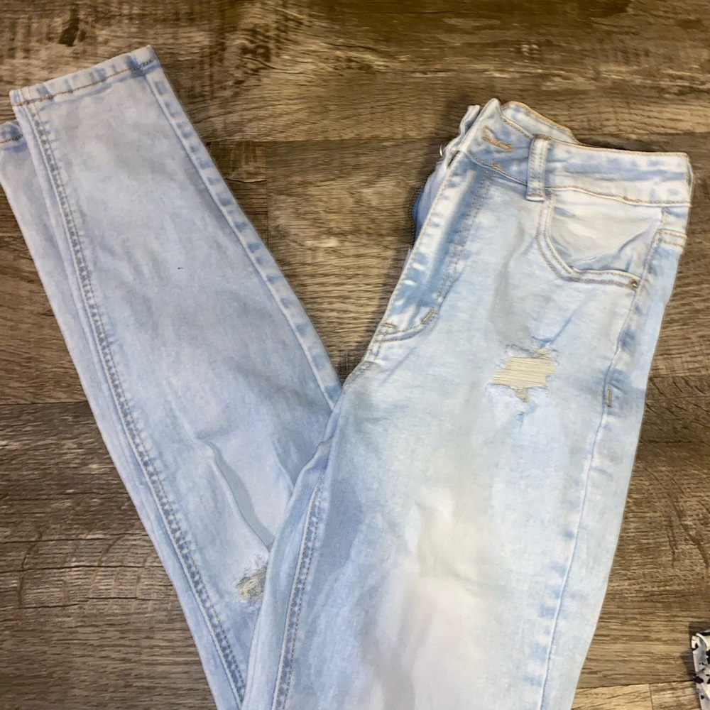 SHEIN Sky Blue Denim